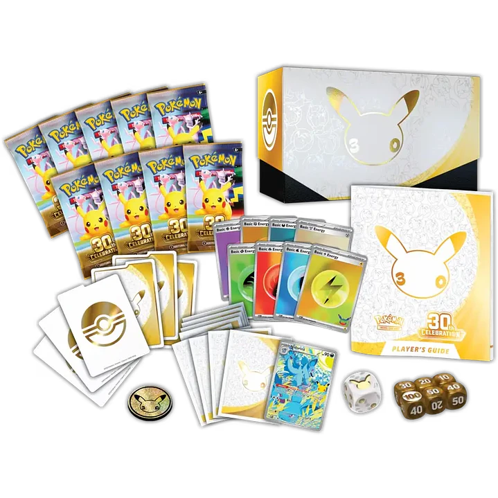 30th Celebration Elite Trainer Box- Ingles