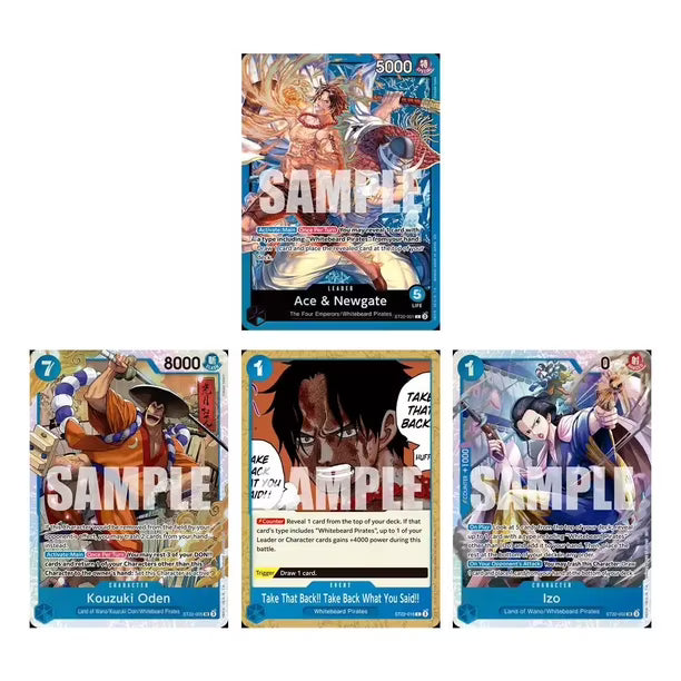 One Piece TCG – Starter Deck Ace &amp; Newgate ST-22
