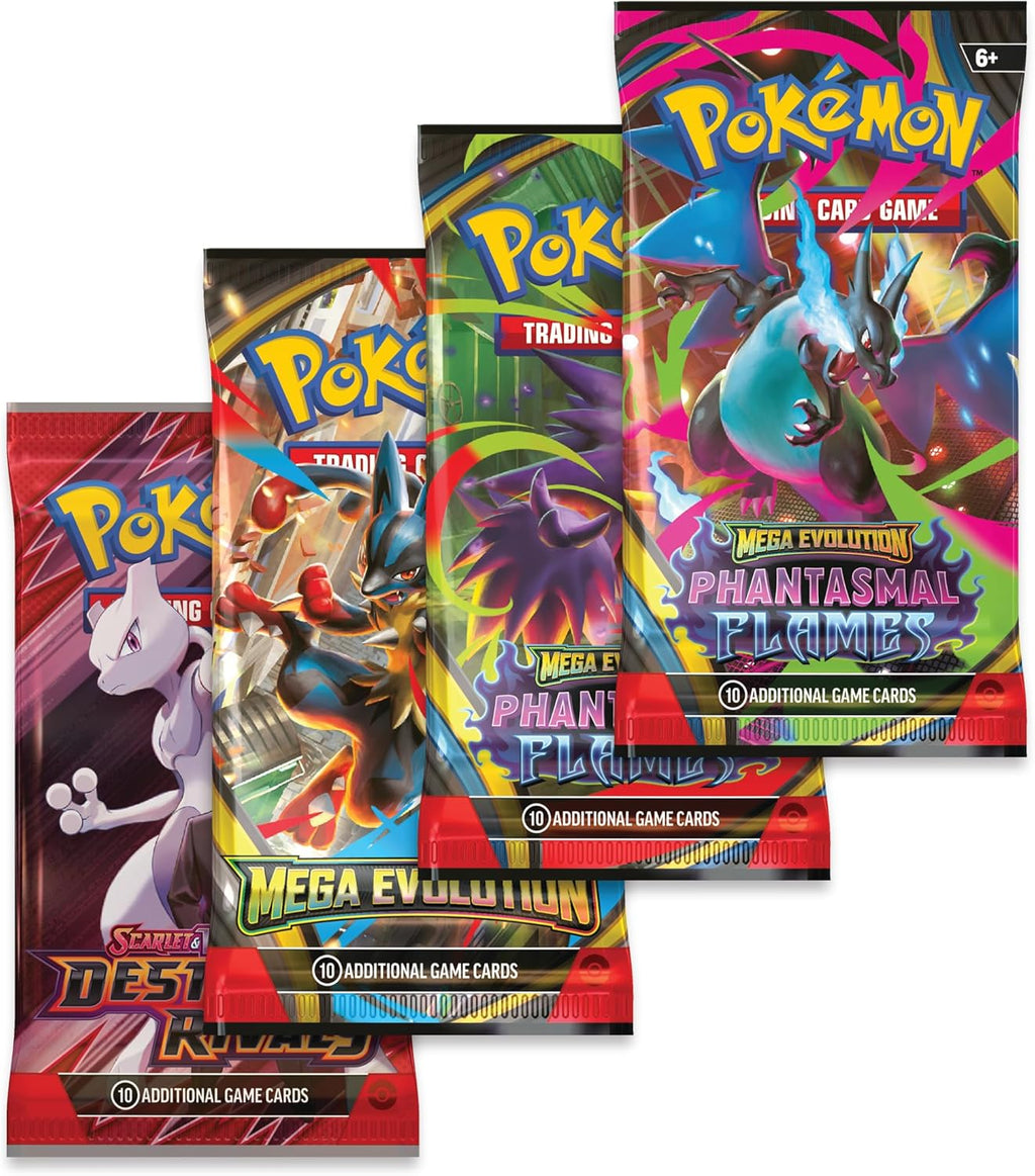 Pokémon TCG: Mega Charizard Tin Español