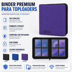 Hunter Supplies: Carpeta Premium de 4 Bolsillos para TopLoader 160 espacios