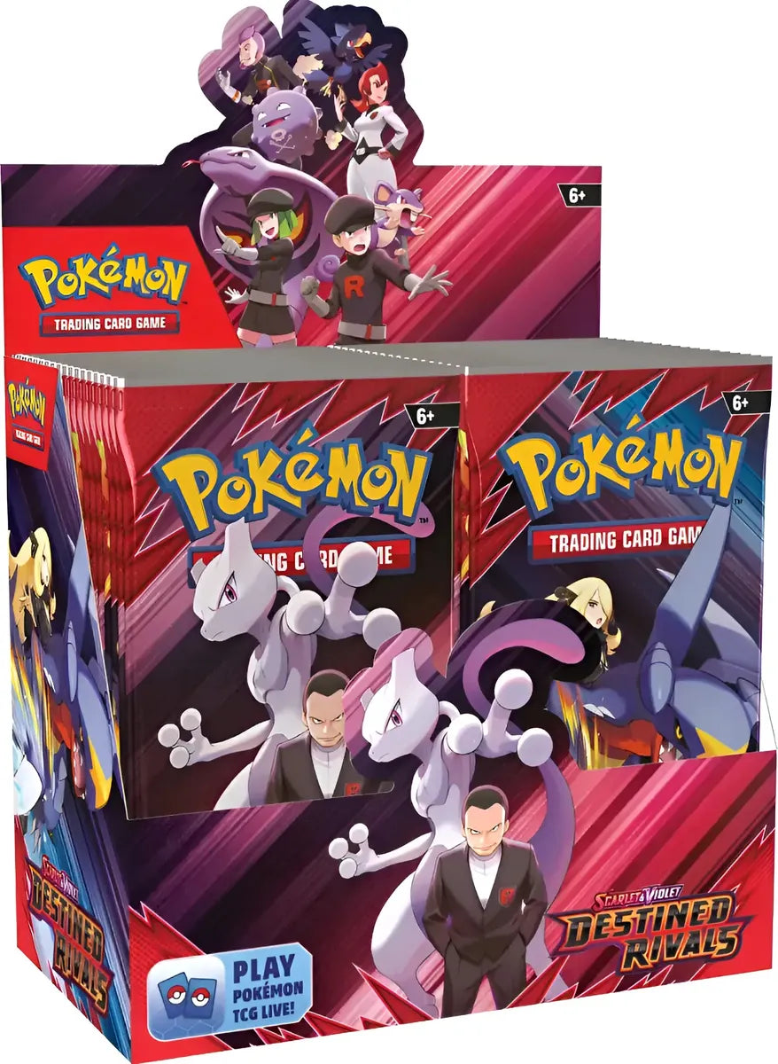Pokemon Destined Rivals Booster Box Ingles