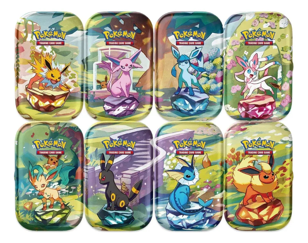 Scarlet & Violet – Prismatic Evolutions – Mini Tin x1 (envío al azar) – Español