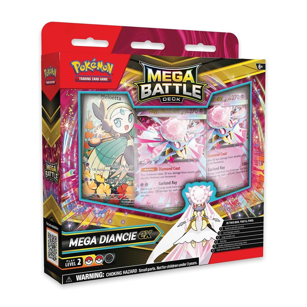 Mega Battle Deck (Mazo Mega de Combate) - Mega Diancie ex – Español