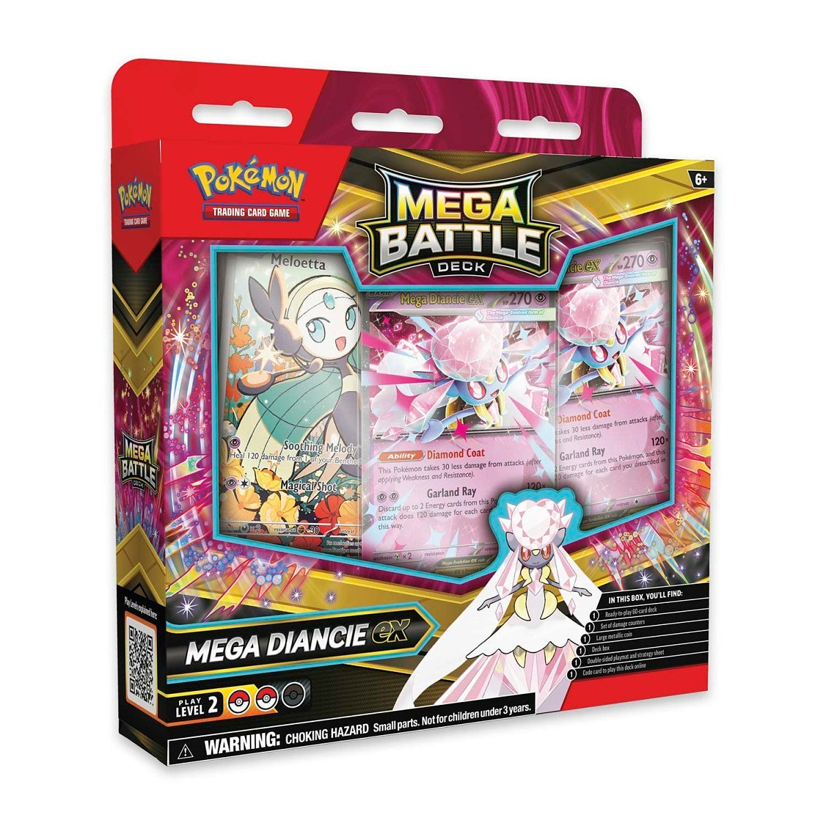 Mega Battle Deck - Mega Diancie ex – Inglés