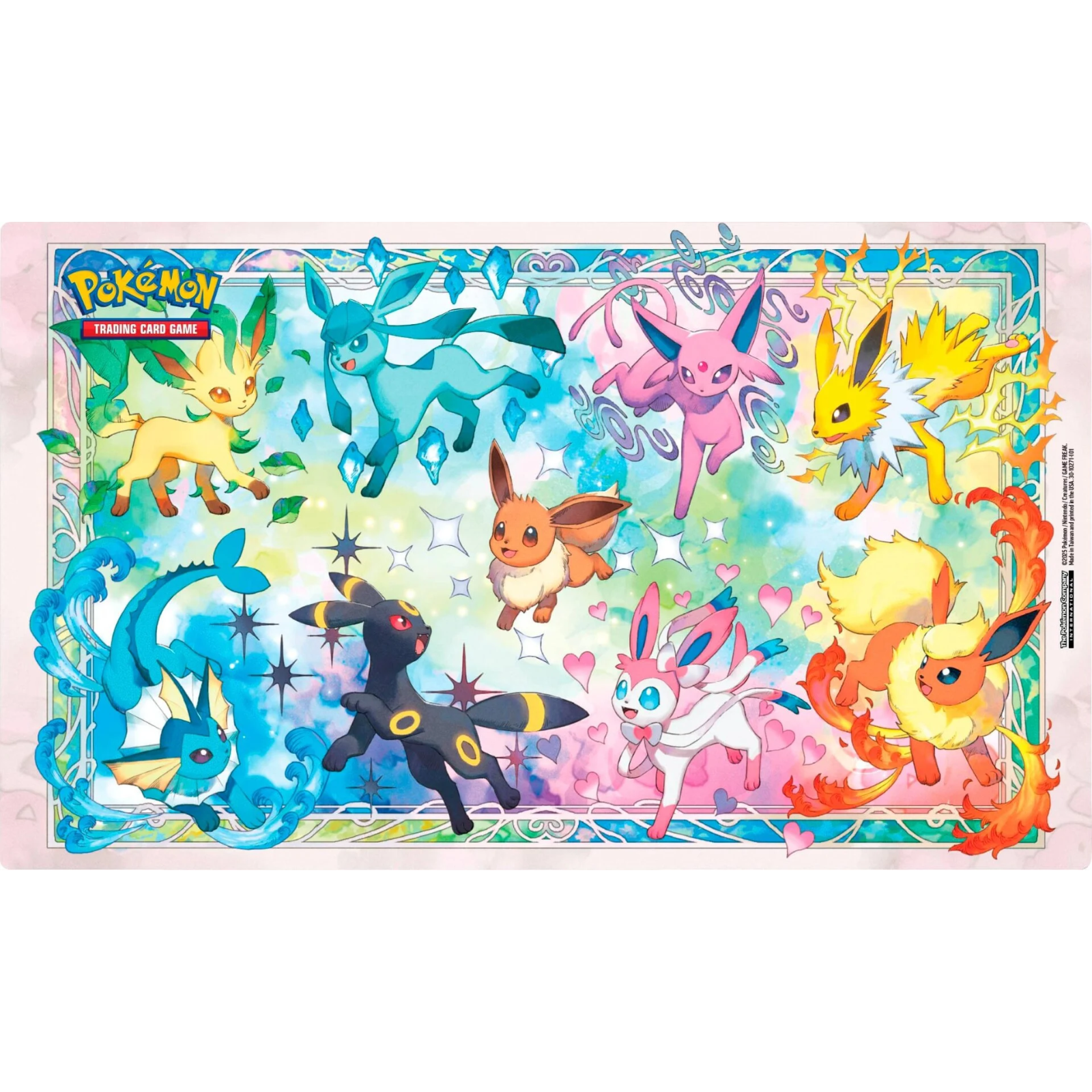 Playmat Eeveelutions Prismatic Evolutions