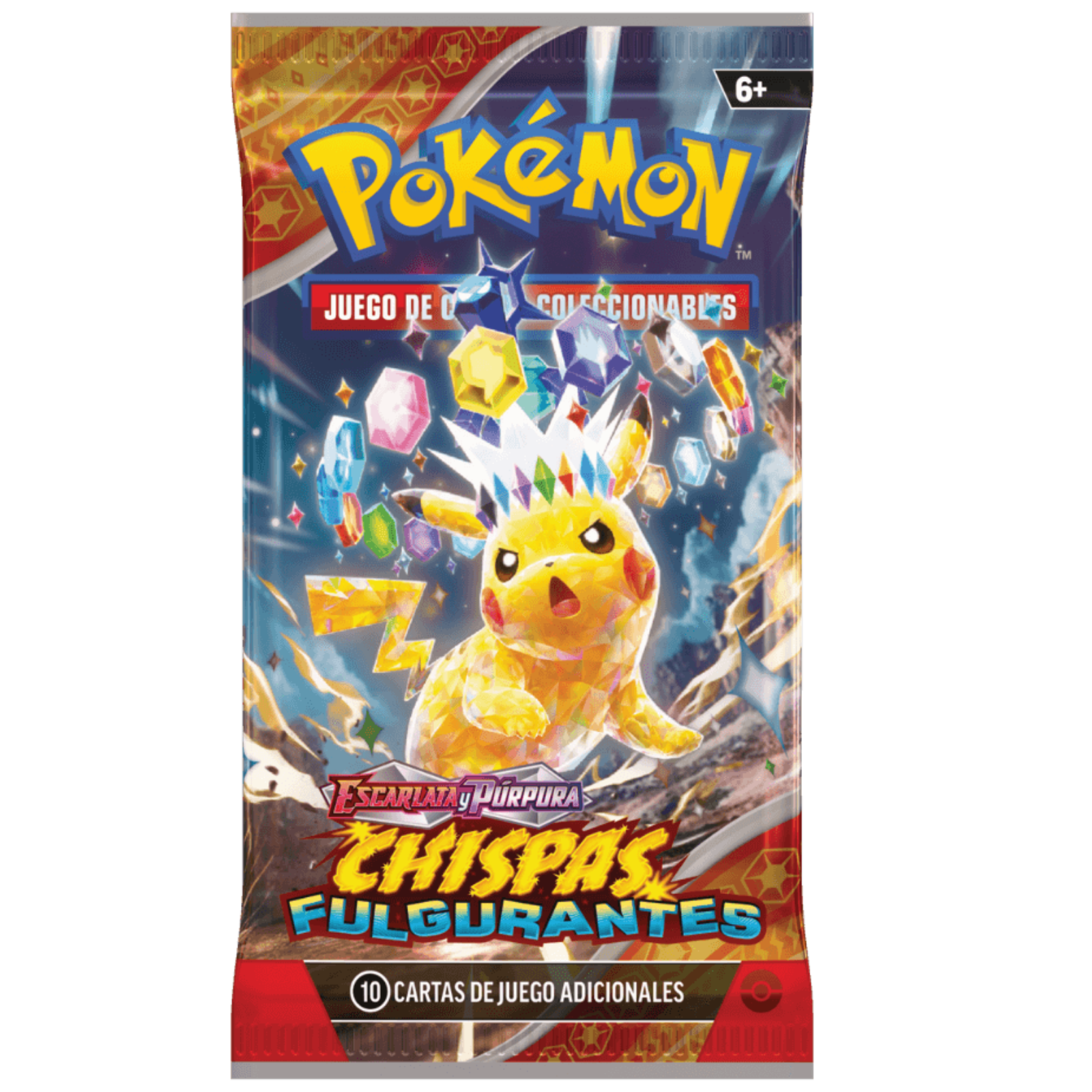 Escarlata y Purpura: Chispas Fulgurantes - Booster Pack - Español
