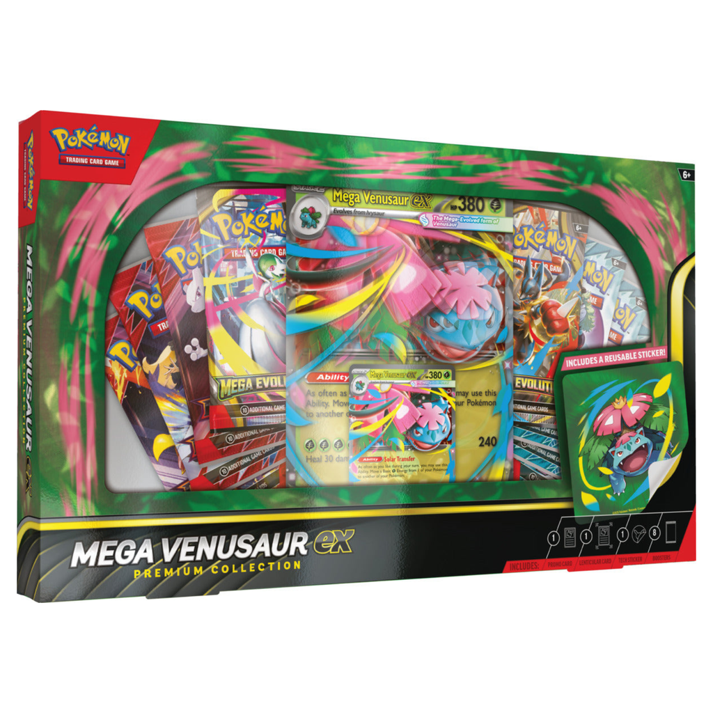 Mega Venusaur ex Premium Collection - Inglés