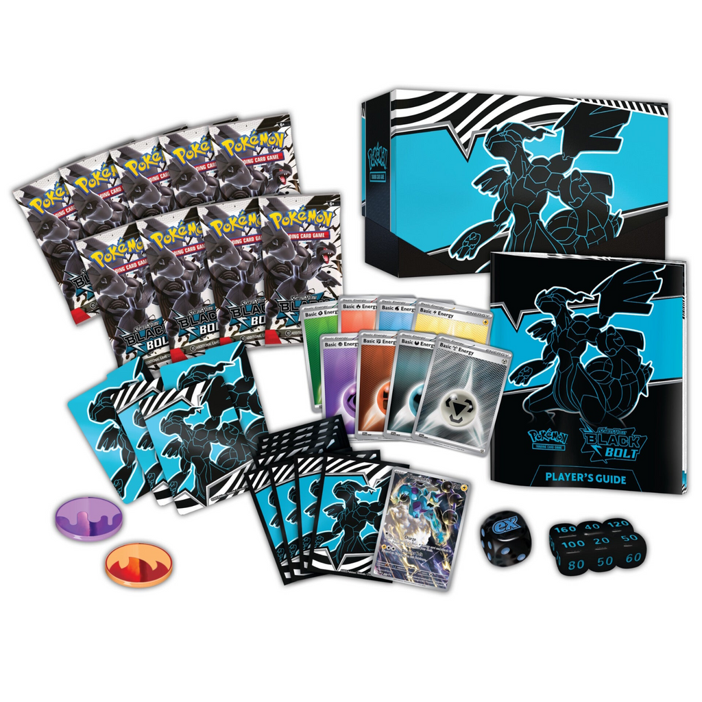 Scarlet & Violet: Black Bolt- Elite Trainer Box - Español