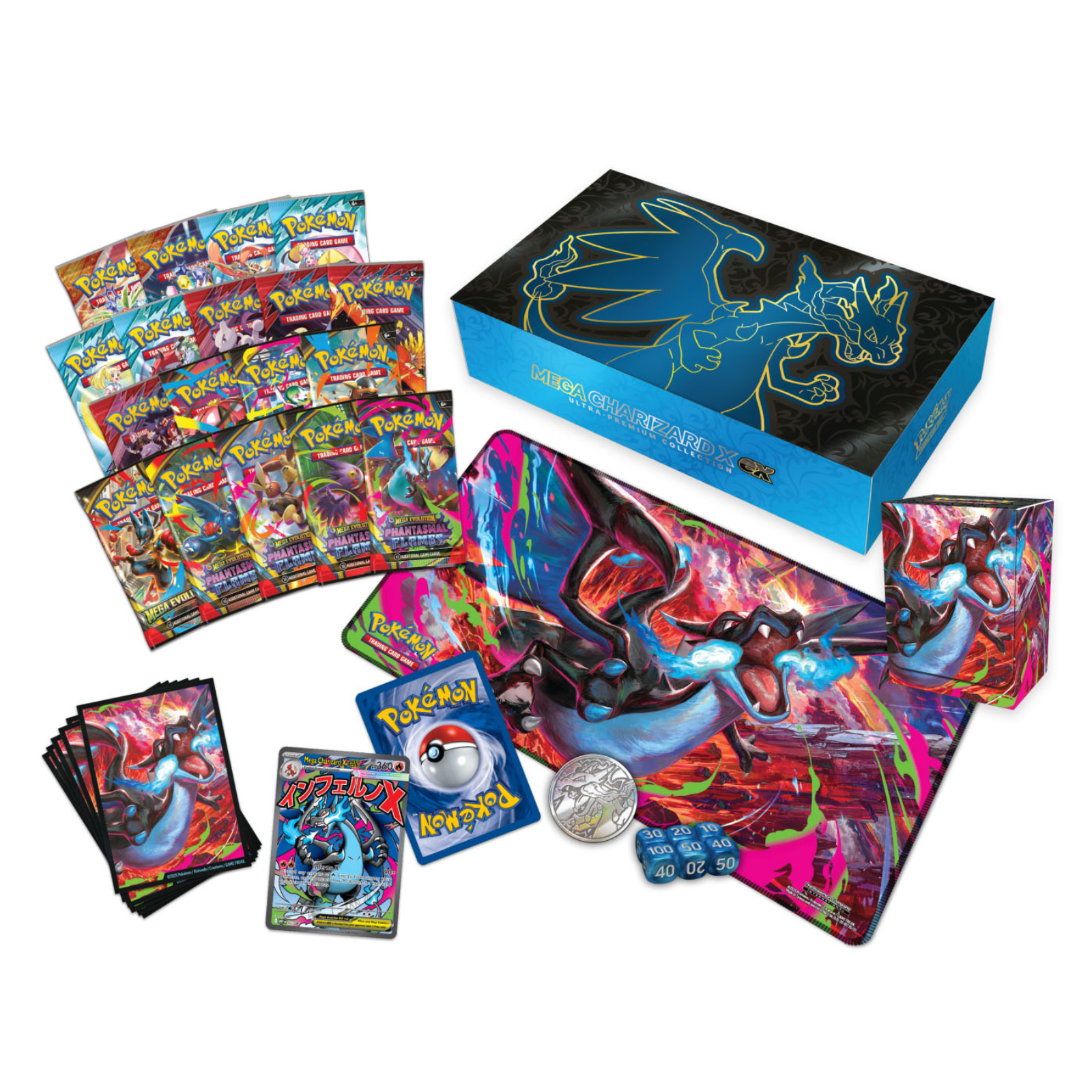 Mega Charizard X Ultra Premium Collection - Inglés