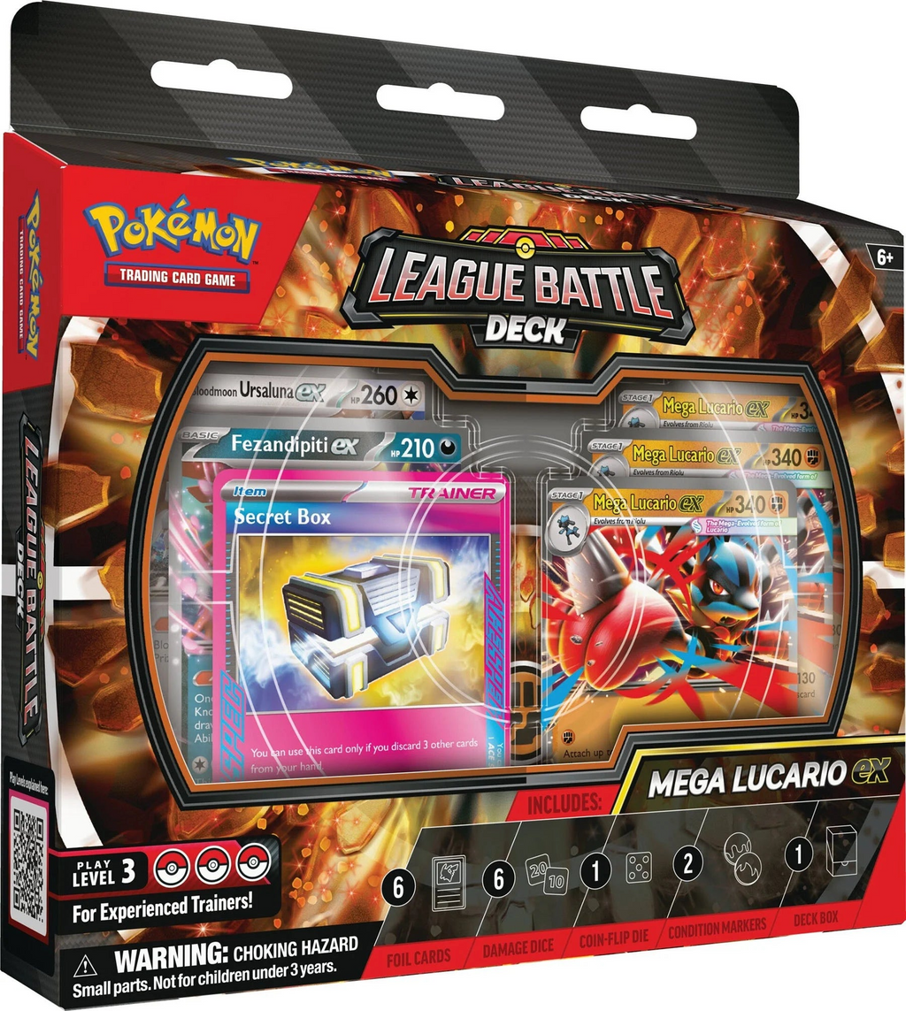 Pokémon TCG: Mazo (League Battle Deck) Mega Lucario ex
