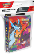 Pokémon TCG - Mini portafolio (carpeta) + Sobre Phantasmal Flames 2026 Inglés