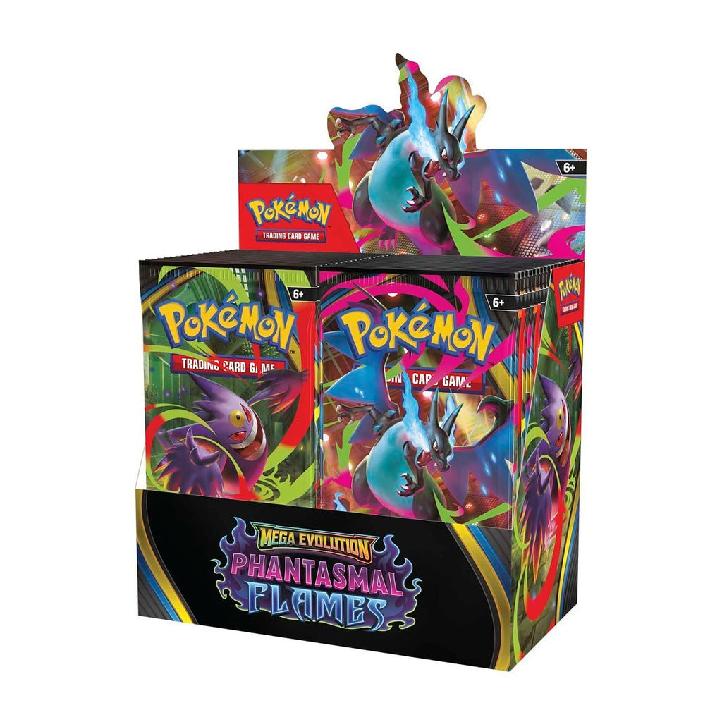 Mega Evolution Phantasmal Flames - Caja de Sobre (Booster Box) Español