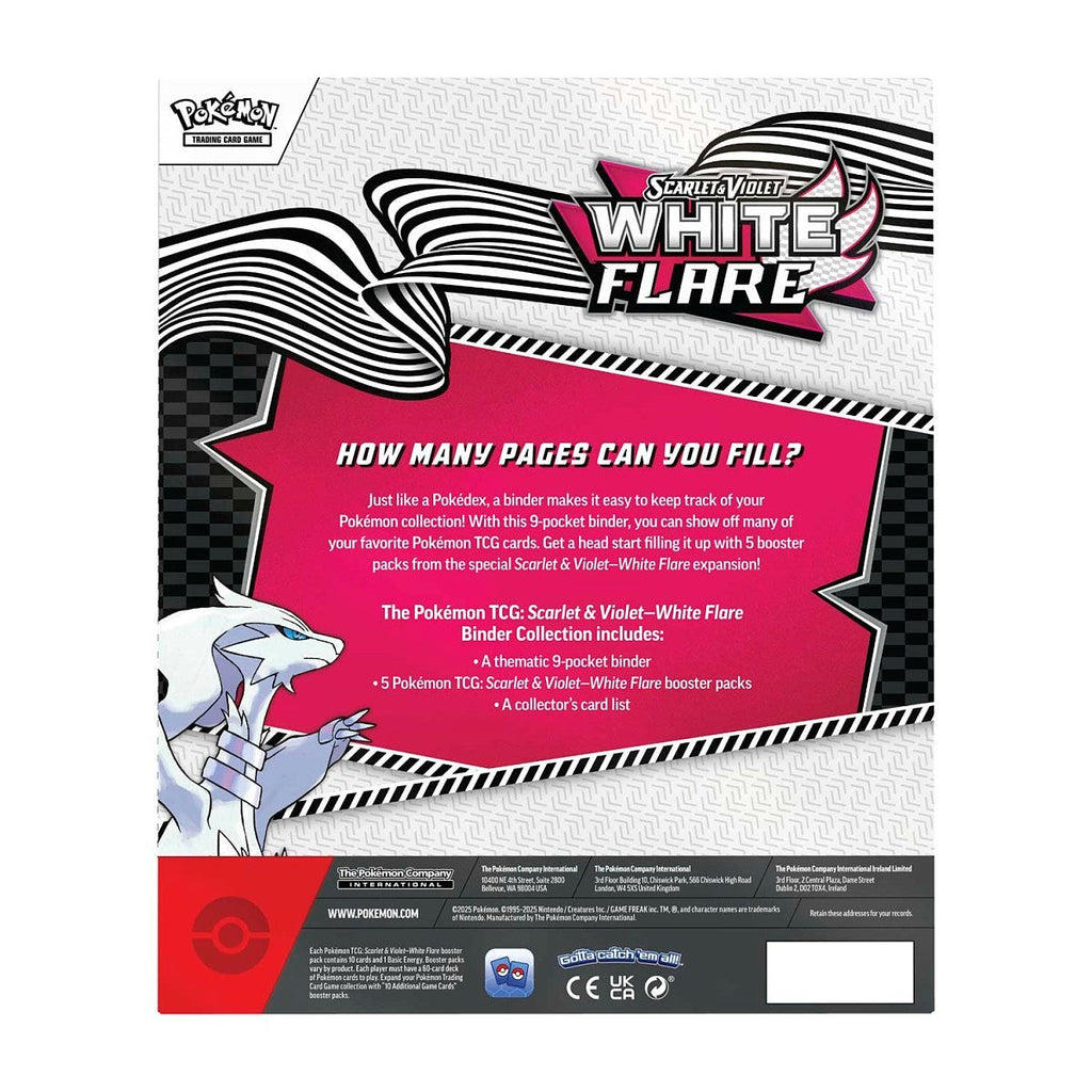 Scarlet & Violet – White Flare – Binder Collection – Inglés