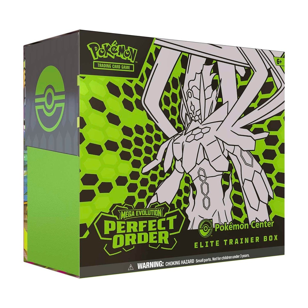 Pokémon TCG: Caja de entrenador Élite (Elite Trainer Box - ETB) de 9 sobres + accesorios Perfect Order