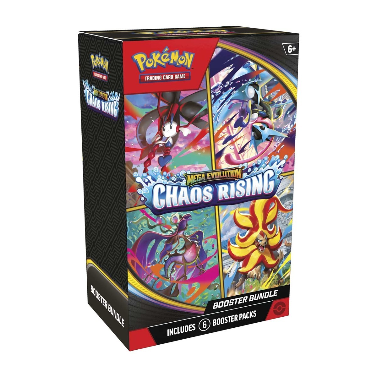 Pokémon TCG: Pack de 6 Sobres (Booster Bundle) Chaos Rising