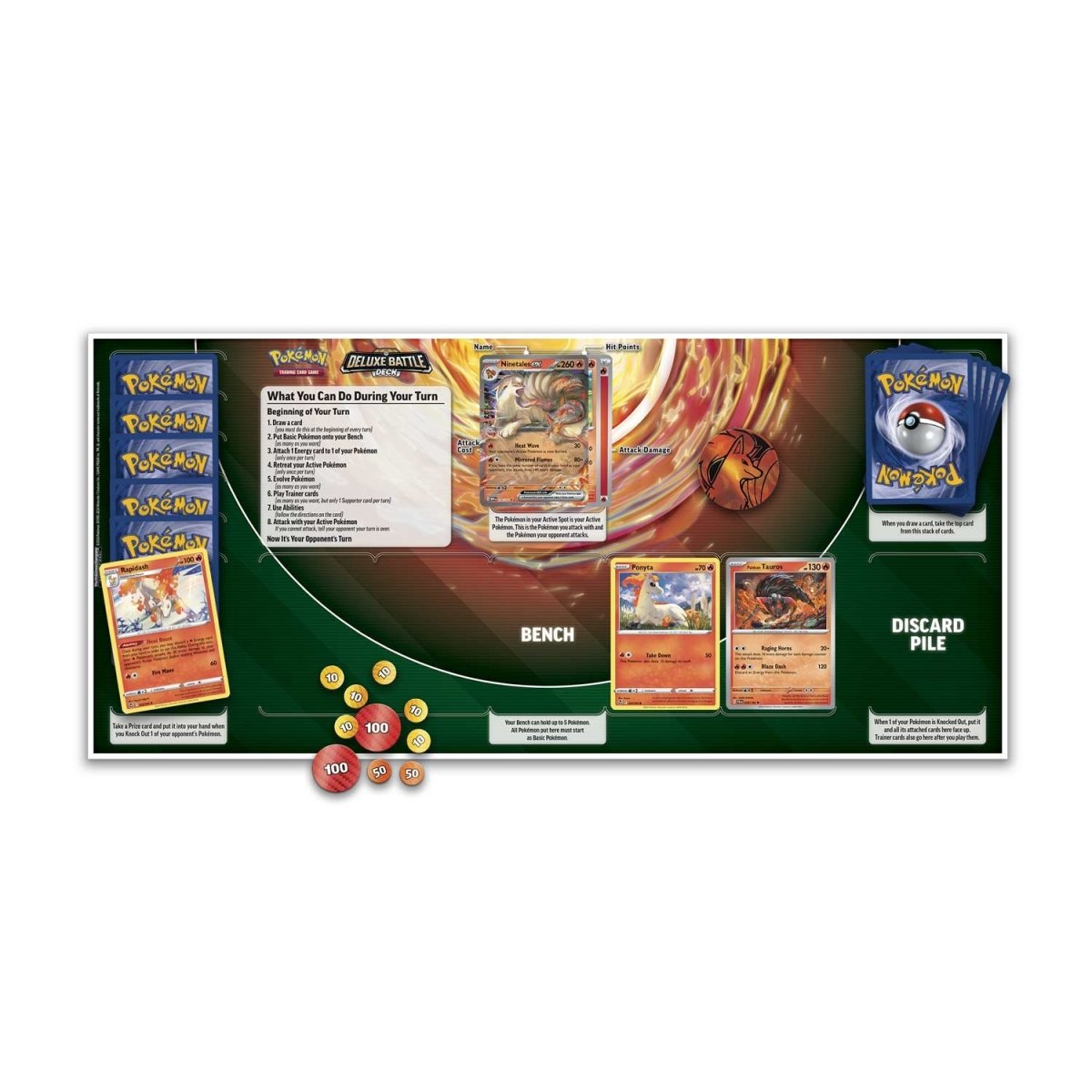 Ninetales ex Deluxe Battle Deck