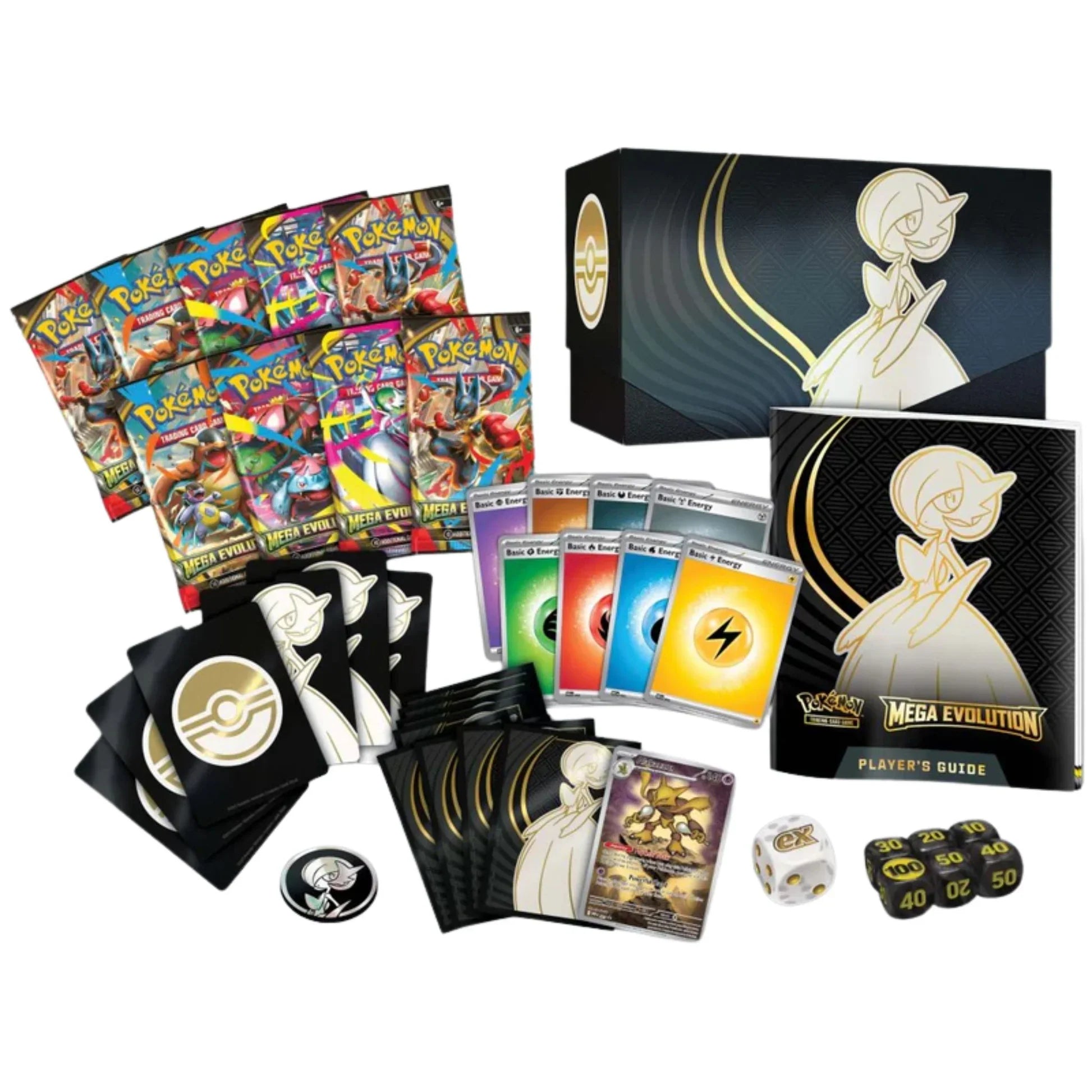 Mega Evolution (Base Set) - Elite Trainer Box - Ingles (Gardevoir)