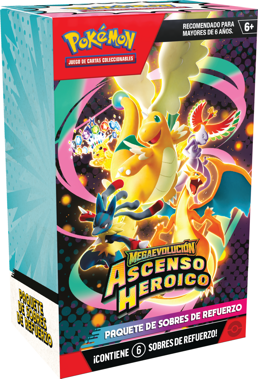 Pokémon TCG: Pack de 6 sobres (Booster Bundle)  Ascended Heroes Booster Bundle