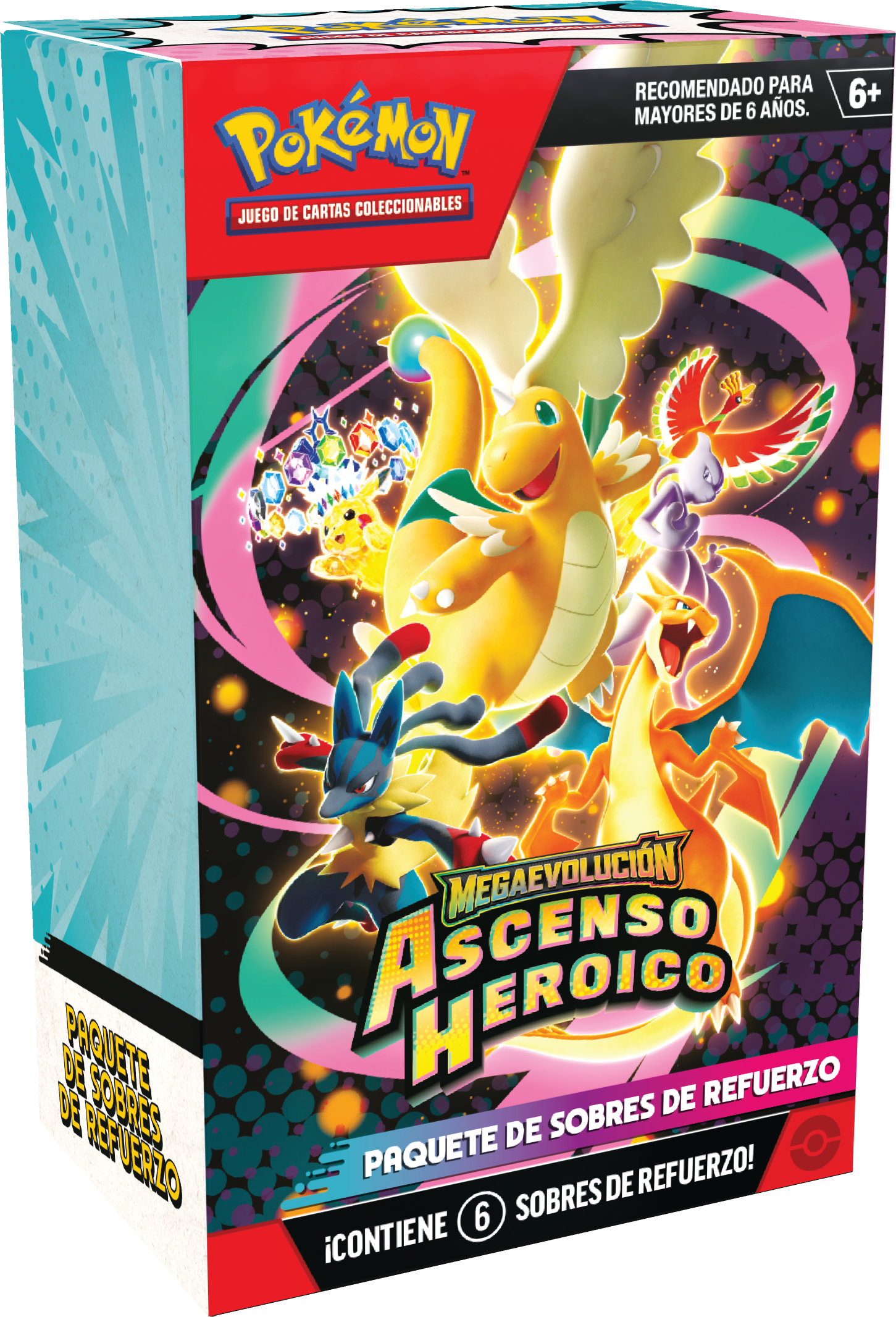 Pokémon TCG: Pack de 6 sobres (Booster Bundle)  Ascended Heroes Booster Bundle