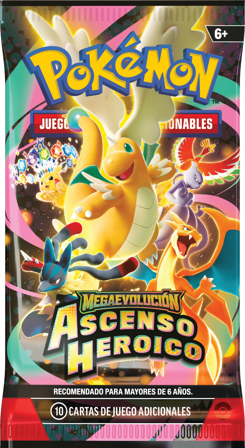 Pokémon TCG: Pack de 6 sobres (Booster Bundle)  Ascended Heroes Booster Bundle