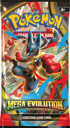 Pokémon TCG - Mini portafolio (carpeta) + Sobre Megaevolution 2026 Inglés