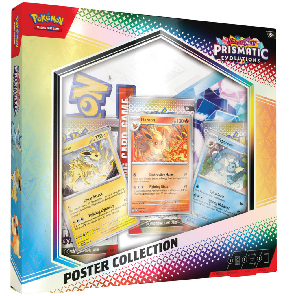 Scarlet & Violet: Prismatic Evolutions – Poster Collection – Ingles
