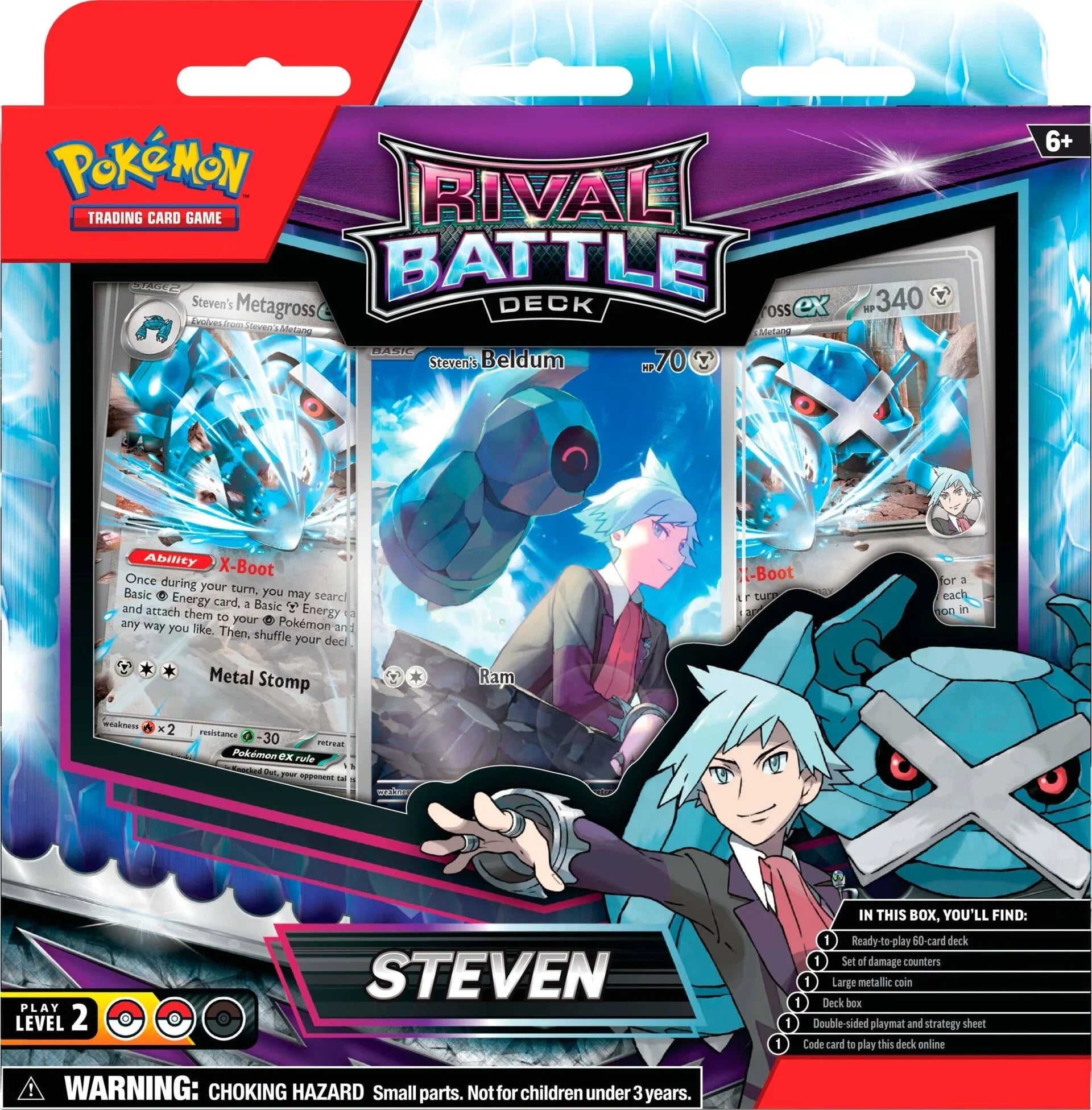 Steven Rival Battle Deck – Ingles