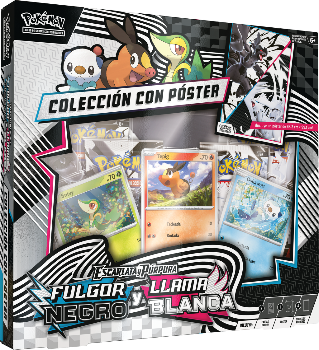 Black Bolt & White Flare – Poster Collection - Español