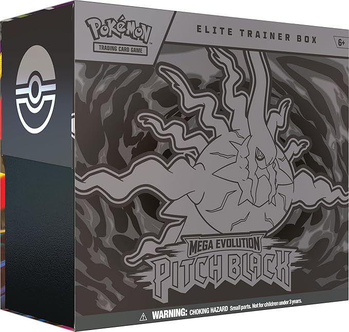 Pokémon TCG: Caja de entrenador Élite (Elite Trainer Box - ETB) de 9 sobres + accesorios Pitch Black