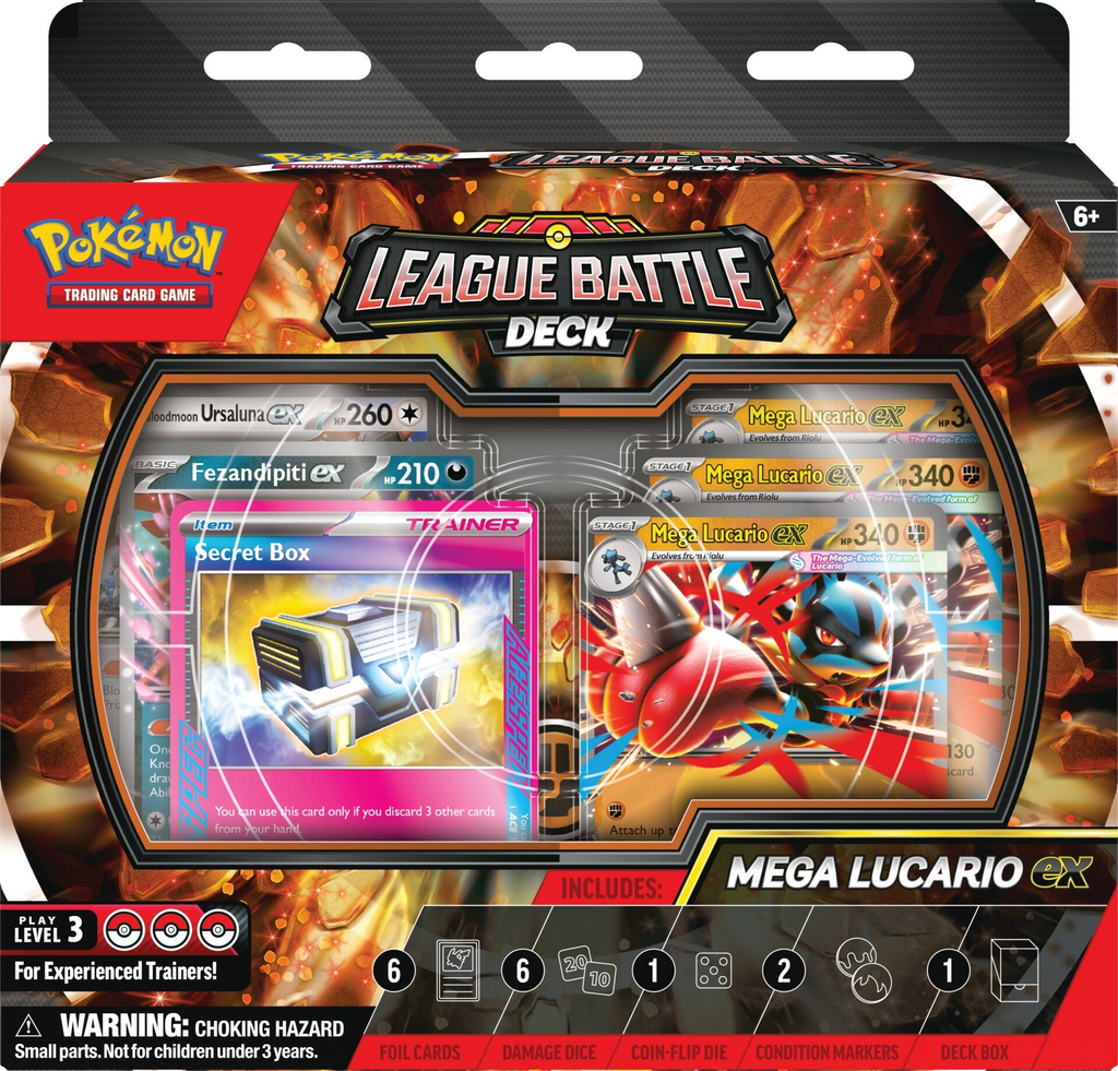 Pokémon TCG: Mazo (League Battle Deck) Mega Lucario ex