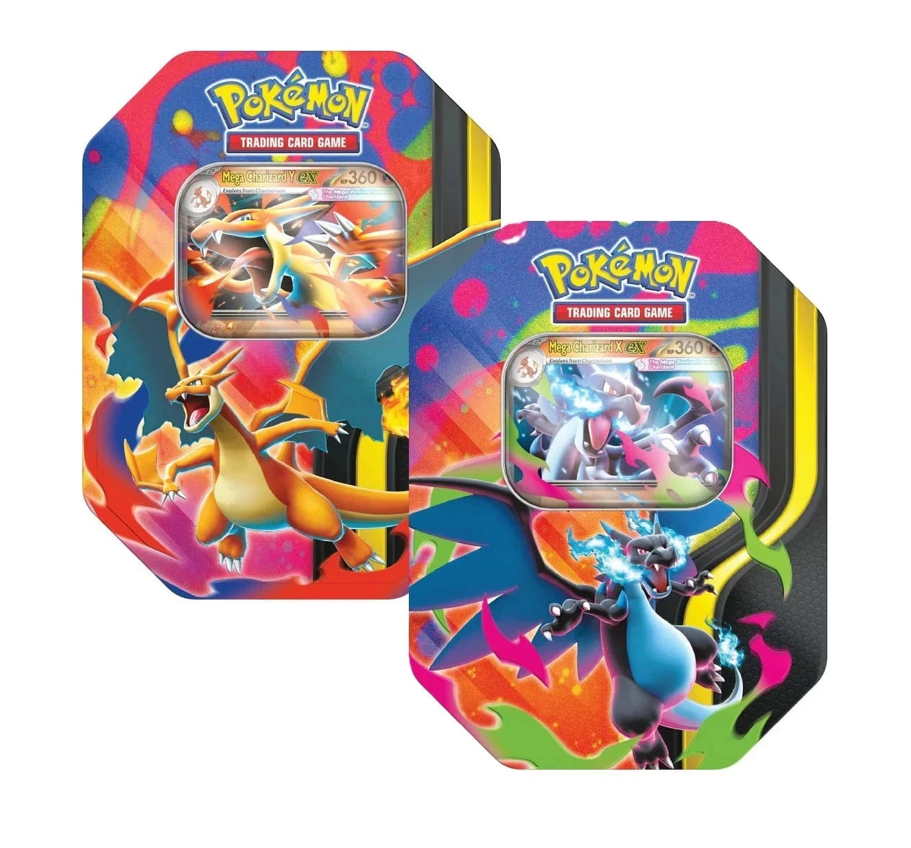 Pokémon TCG: Mega Charizard Tin Inglés