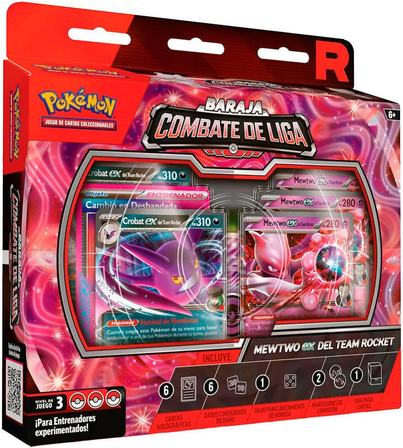 Team Rocket's Mewtwo Ex - League Battle Deck